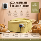 Boîte de Fermentation avec Tapis Chauffant – Contrôle Précis de la Température