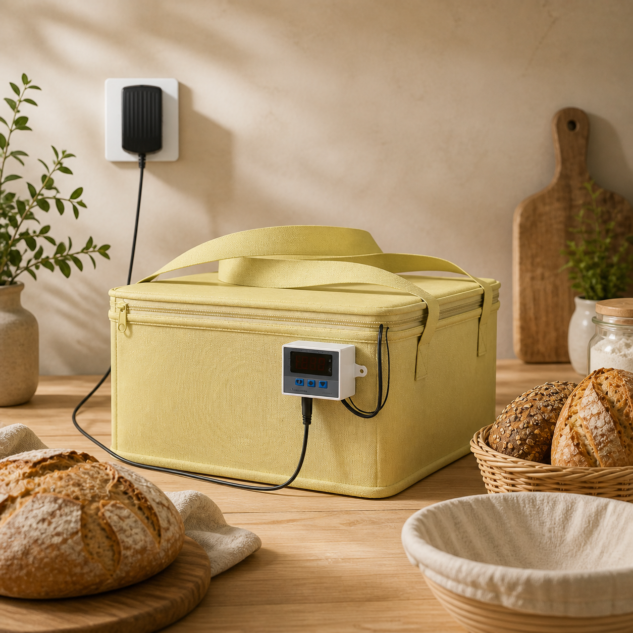 Boîte de Fermentation avec Tapis Chauffant – Contrôle Précis de la Température