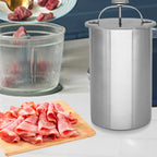 Presse viande Maison M Cook en Acier Inoxydable – Charcuterie Saine Sans Nitrites