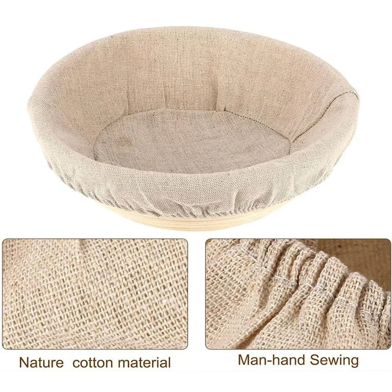 Toiles de Banneton en Coton & Lin – Fermentation & Pousse du Pain au Levain