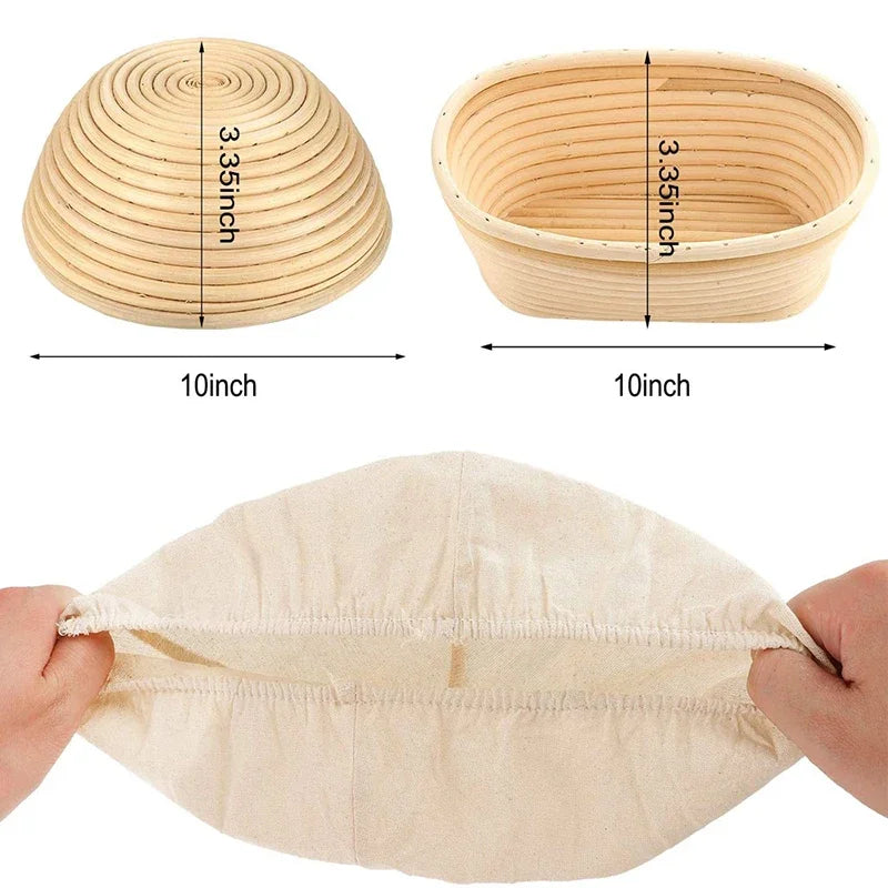 Toiles de Banneton en Coton & Lin – Fermentation & Pousse du Pain au Levain