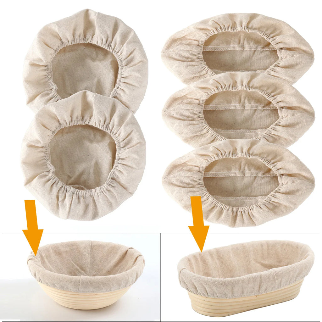 Toiles de Banneton en Coton & Lin – Fermentation & Pousse du Pain au Levain