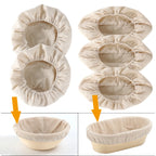 Toiles de Banneton en Coton & Lin – Fermentation & Pousse du Pain au Levain
